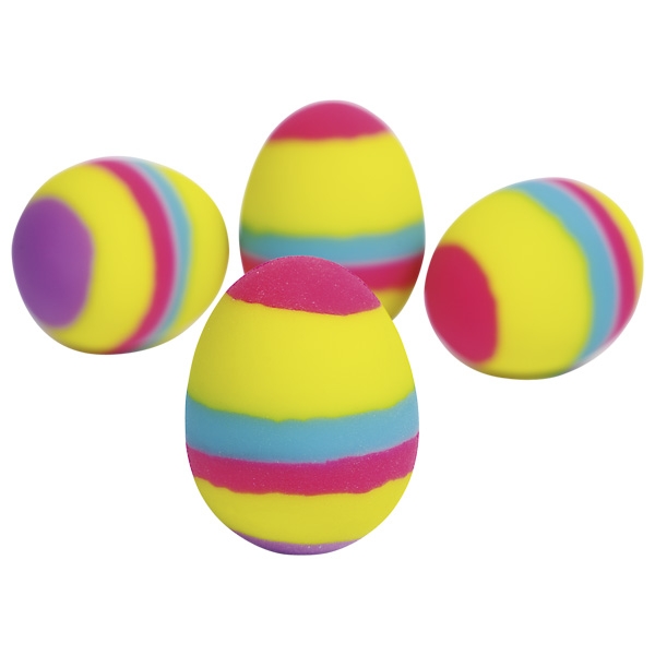 Geschenk-Flummi NEON-EI  einzeln