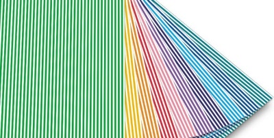 Fotokarton 300g 50x70cm 10 Blatt STREIFEN PASTELL