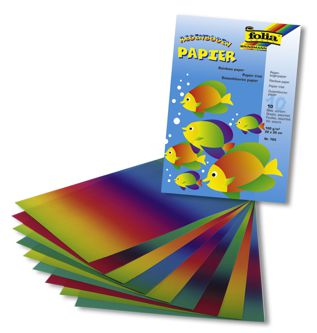 Regenbogenpapier 100g 35x50cm  50er