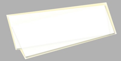 Laternen-Zuschnitte WEISS GROSS 25 Blatt